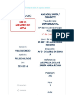 Consulta Tu Local de Votación y Si Eres Miembro de Mesa