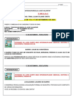 13 - 17 de Setembro Interdisciplinar