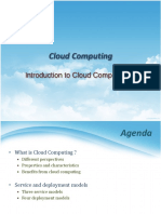 Introduction To Cloud Computing