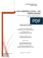 Plan ambiental local de Puente Aranda
