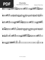 Cinco Miniaturas Brasileiras Chorinho Viola