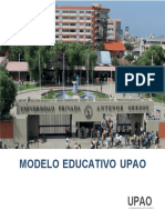 Modelo Educativo Upao