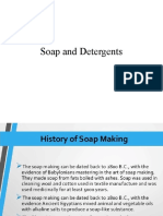 Soap and Detergents