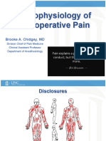 Neurophysiology of Post Operative Pain
