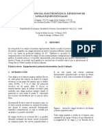 Informe Potencial Electrostático