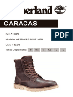 Zapatos y botas para hombre en Caracas