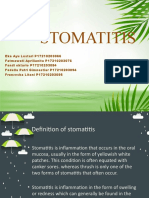 Kelompok 7 - Stomatitis - English