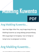 MAIKLING KUWENTO