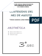 Conteniddo Aritmetica 3 Sec