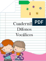 Cuadernillo Dífonos Vocálicos