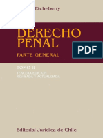 Derecho Penal Parte General Tomo II Alfredo Etcheberry