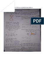 RESUMO CÁLCULO 3 Cônicas e Quadricas