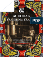 Aurora's Traveling Traders - Consumables Catalog - Autumn Edition