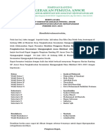 Susunan Pengurus PR GP Ansor Pangkahwetan 2021-2023