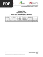 Canadian Solar Projeto Solar Lavras Smartlogger Modbus Interface Definitions