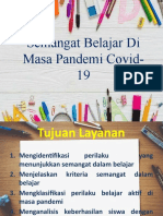 Semangat Belajar Di Masa Pandemi Covid-19