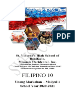 Filipino 10 Module