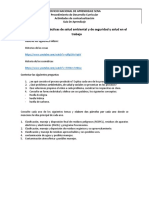 Aplicación de Prácticas de Salud Ambiental y de Seguridad y Salud en El Trabajo Semana 2