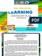 Miglamin Es Learning Continuity Plan