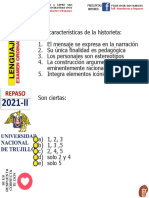 REPASO UNIVESIDAD NACIONAL DE TRUJILLO 2021 B