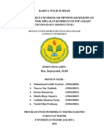 Kelompok 4 - KTI Proyek LP PTE - Inovasi Kurikulum Sekolah Menengah Kejuruan Berbasis IPTEK Melalui Kurikulum STP (Smart Technology Productive)