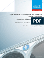 Digital Contact Tracing and Surveillance During COVID-19: General and Child-Specific Ethical Issues
