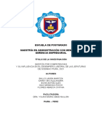 Gestion Por Competencias y Desempeño Laboral