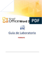 Páginas Desdemanual de Microsoft Word 2016 - Parrafos PDF