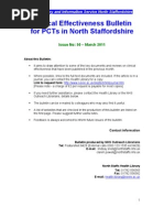 Download Clinical Effectiveness Bulletin 50 March 2011 by Health Library SN52576787 doc pdf