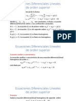 Ecuaciones Diferenciales Lineales