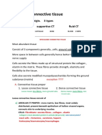 Connective Tissue: Mesodermal in Origin. 3 Types CT Proper Supportive CT Fluid CT