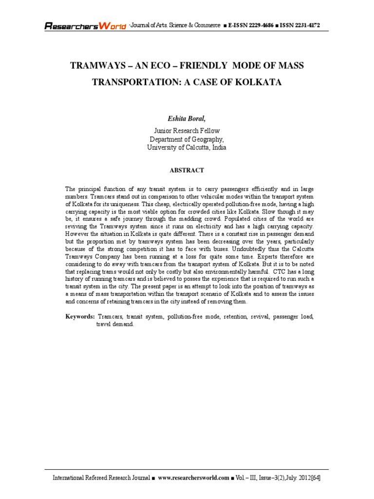 TRAMWAYS | PDF | Tram | Transport
