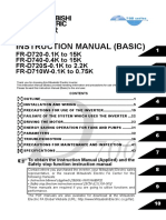 FR-D700 Instruction Manual (Basic) Inverter