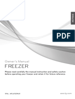 Freezer: Owner 'S Manual