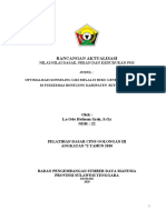 FULL RANCANGAN AKTUALISASI LA ODE HELMAN SYAH, S.GZ