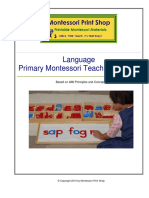  Language Teaching Manual - Primary Level