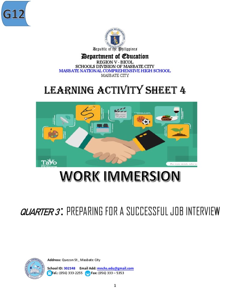 Job Interview Skills for Students | PDF | Job Interview | Interview
