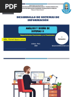 Requerimientos Funcionales y No Funcionales