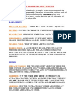 Basics of Petroleum Physical Properties