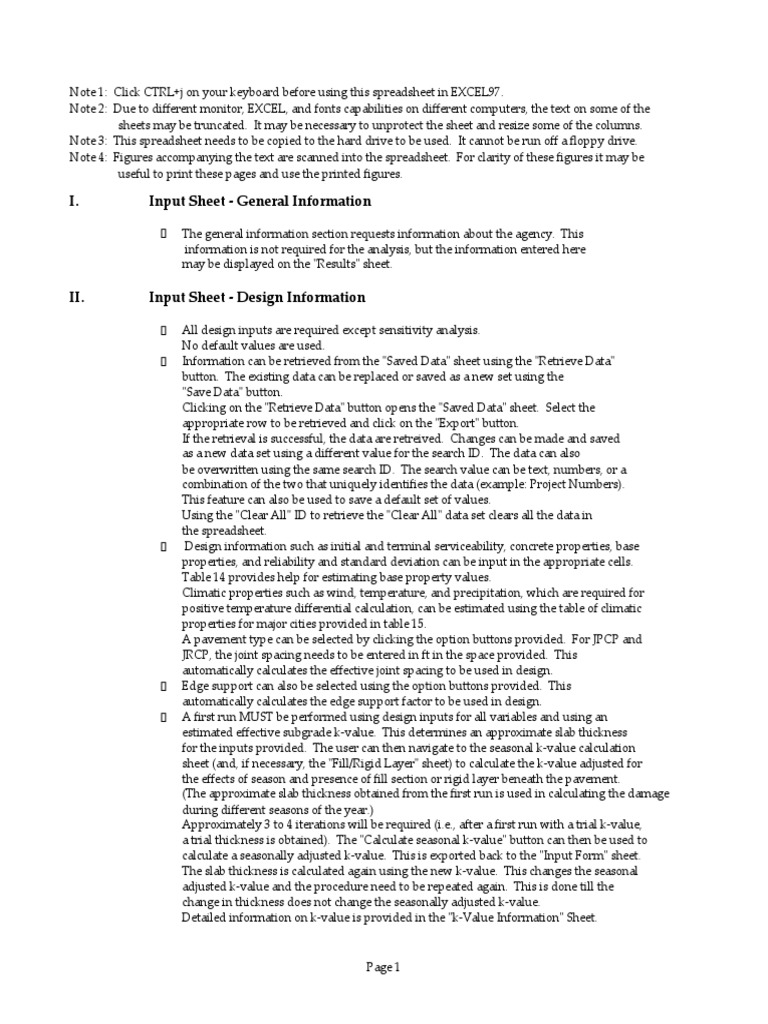 Diseño Aashto 98 Pav Rigi. | PDF | Spreadsheet | Microsoft Excel