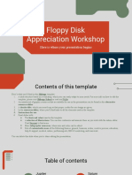 Floppy Disk Appreciation Workshop by Slidesgo