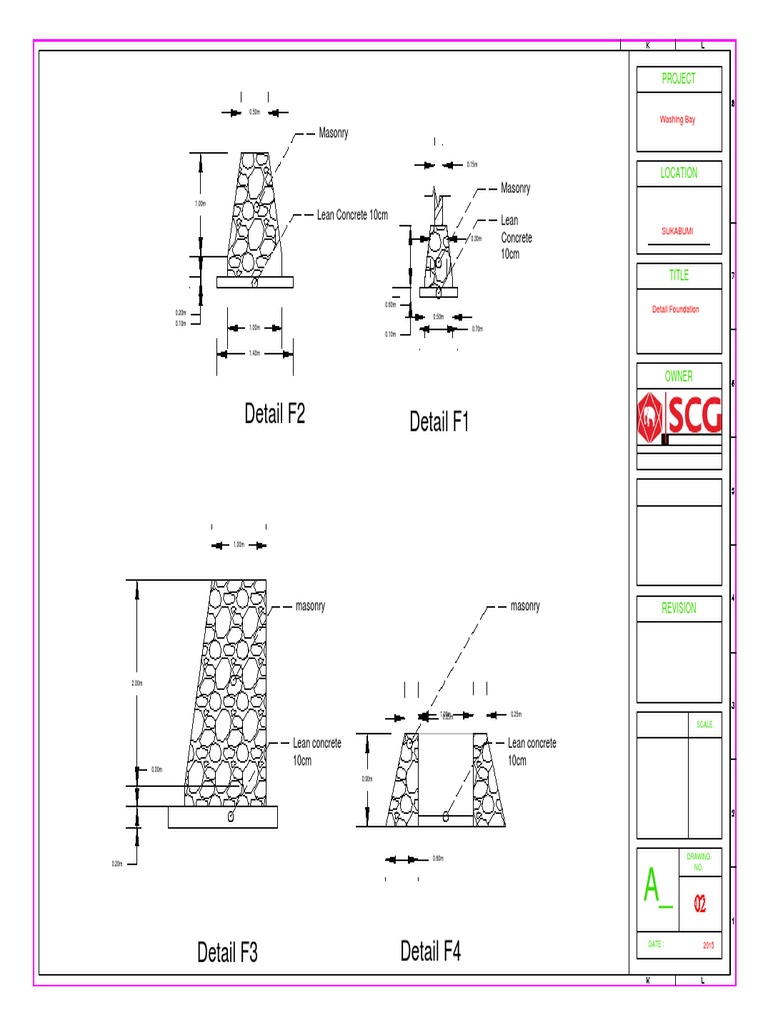 Concrete Wash Bay Design Details | PDF