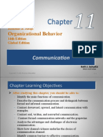 Organizational Behavior: Communication