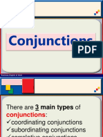 Coordinating Conjunctions Latest Edition