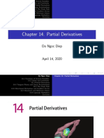 Chapter 14. Partial Derivatives: Do Ngoc Diep