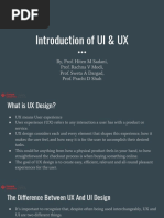 CCS370 UI and UX Design Lecture Notes 1 | PDF | Graphical User ...
