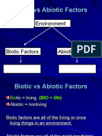 Biotic Vs Abiotic Factors