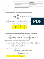 Quiz de Ecuaciones Diferenciales Primer Corte 2021 2