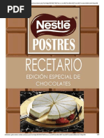 Recetario Nestle