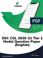 SSC CGL 2020 21 Tier 1 Model Question Paper English 53